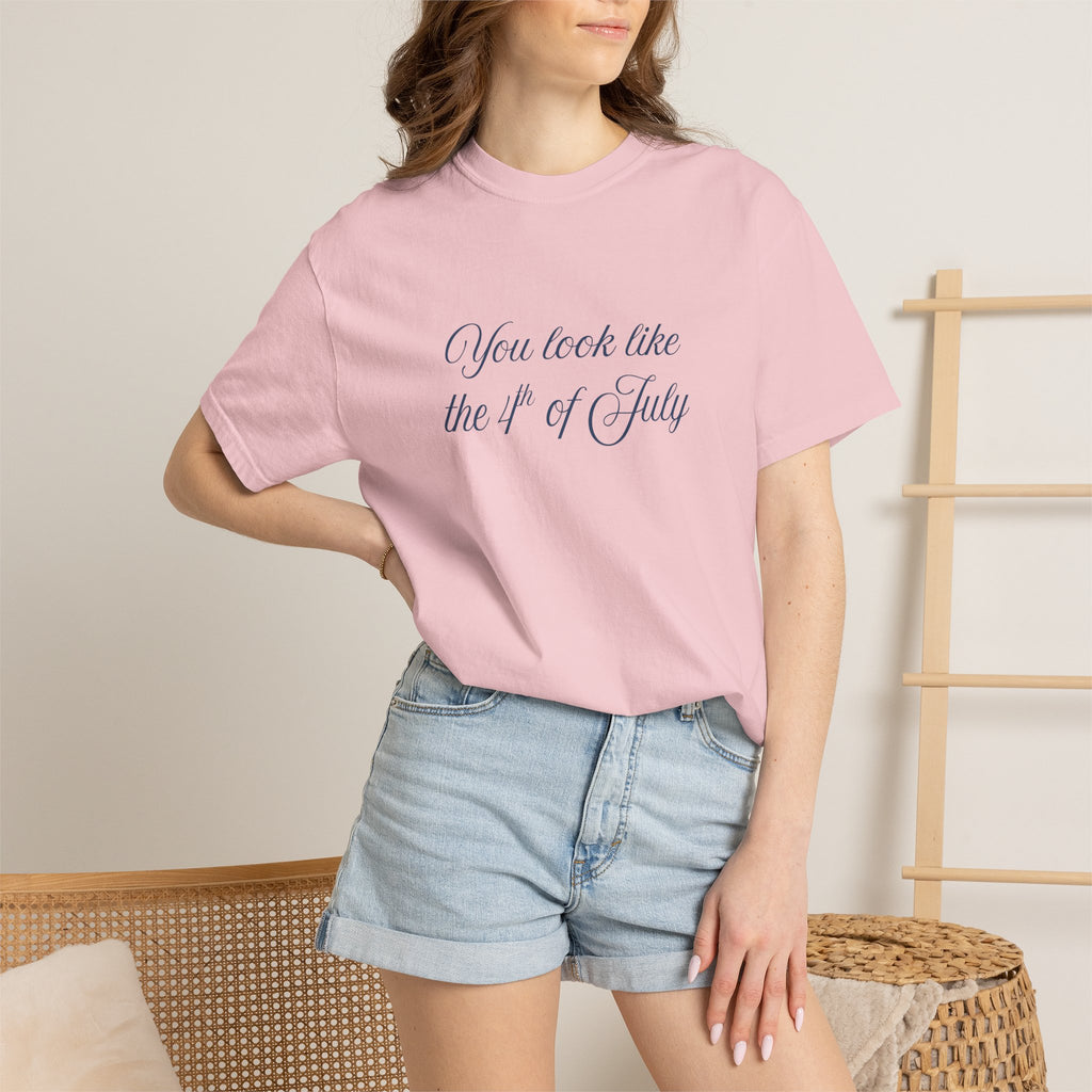 Hot Dogs Love Poppy Tee