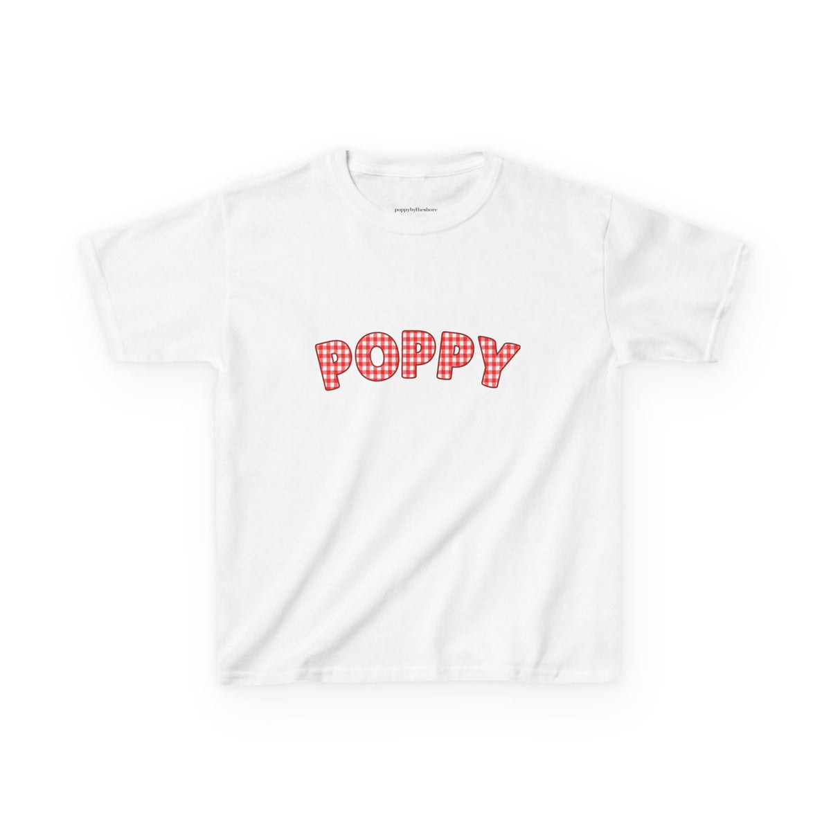 Poppy Tots Red Gingham Tee