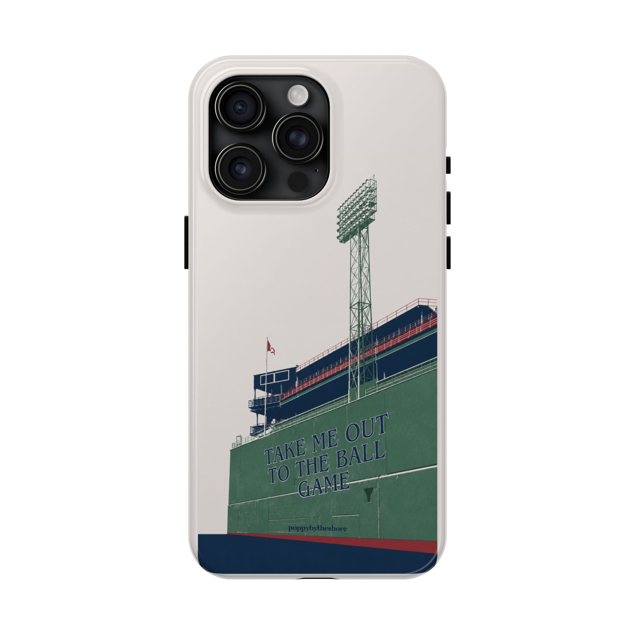 Poppy at the Ballpark Phone Case