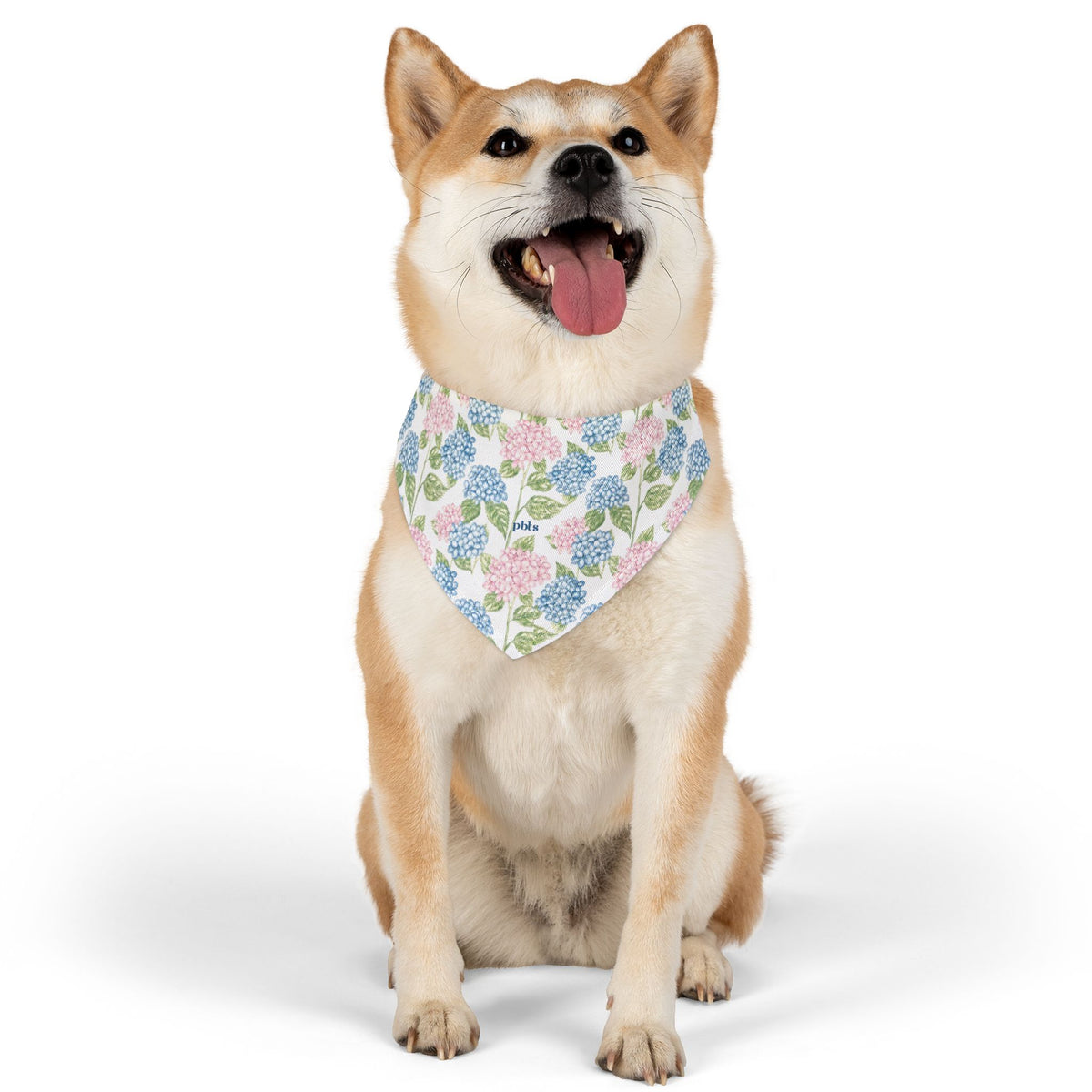 Hydrangea Pet Bandana Collar
