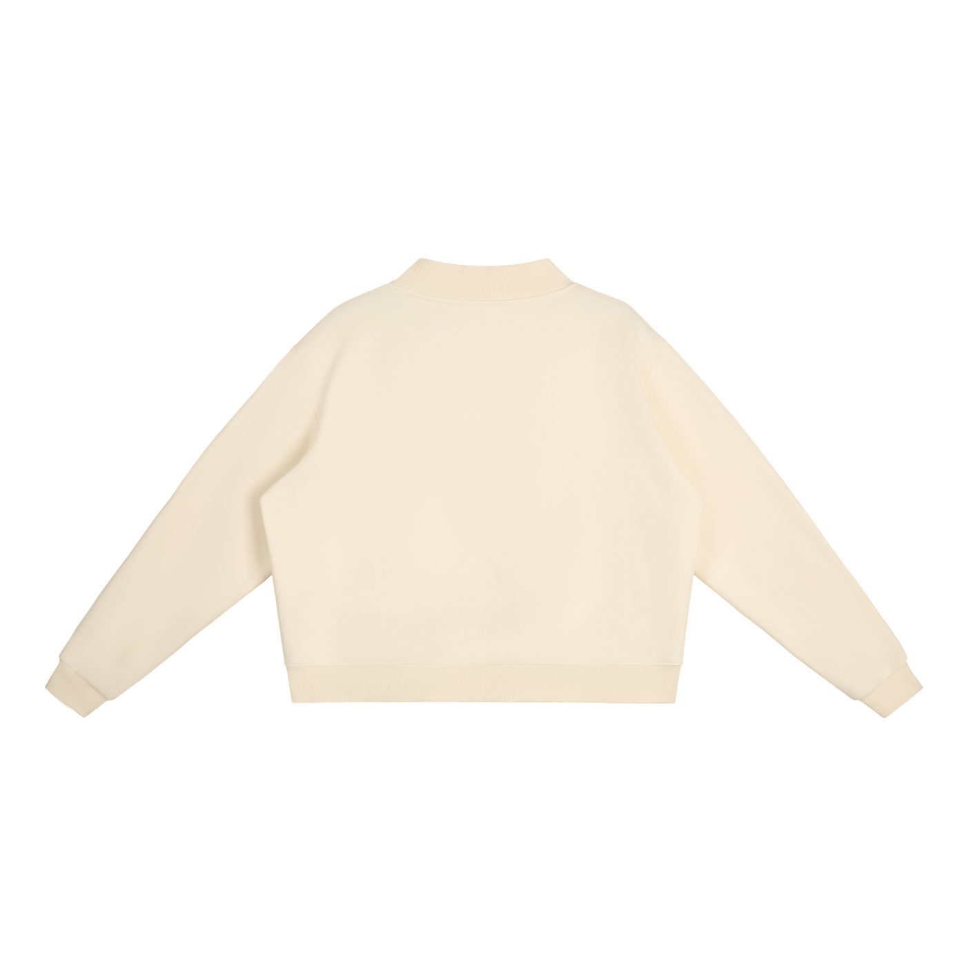 Poppy Hydrangea Mock-Neck Sweatshirt