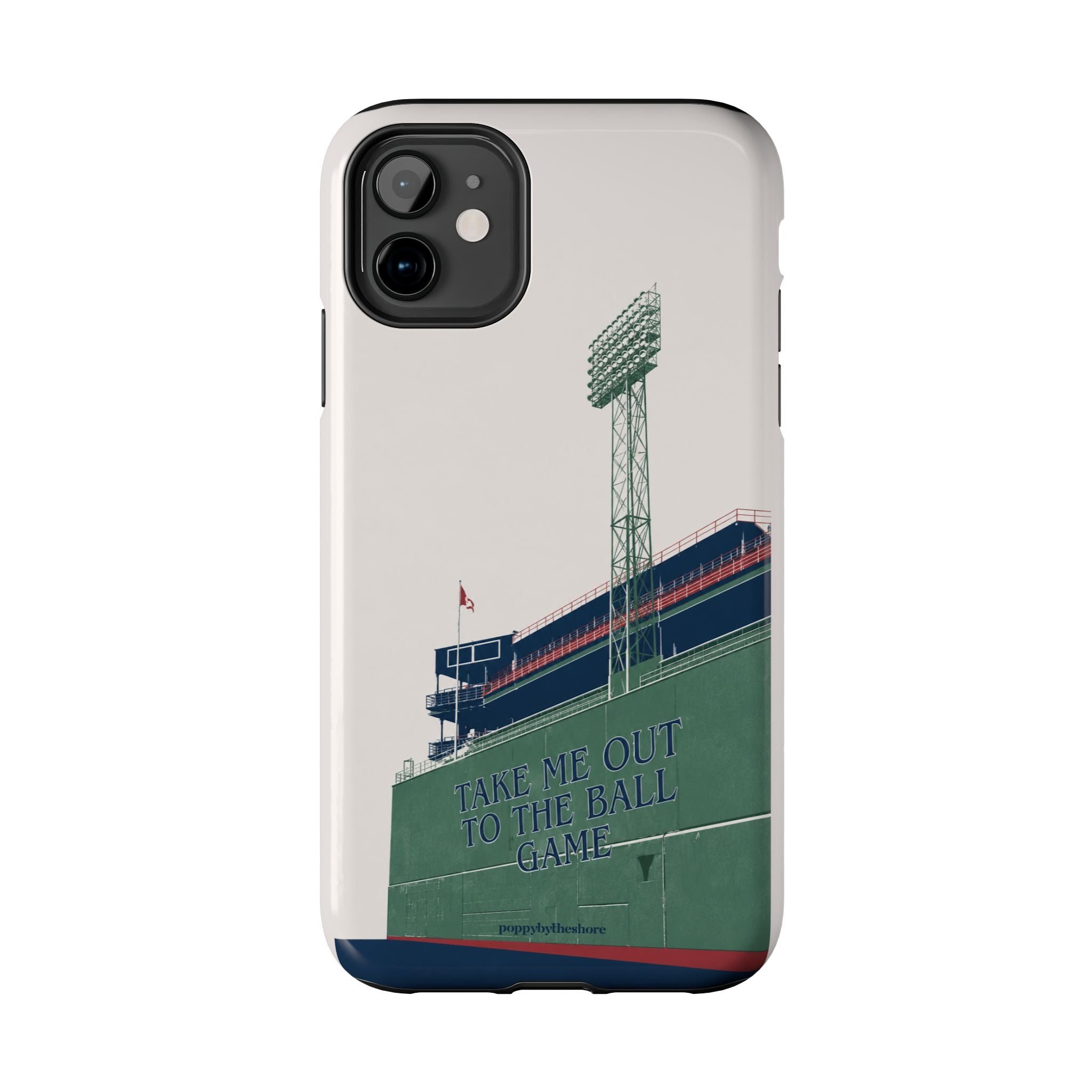 Poppy at the Ballpark Phone Case