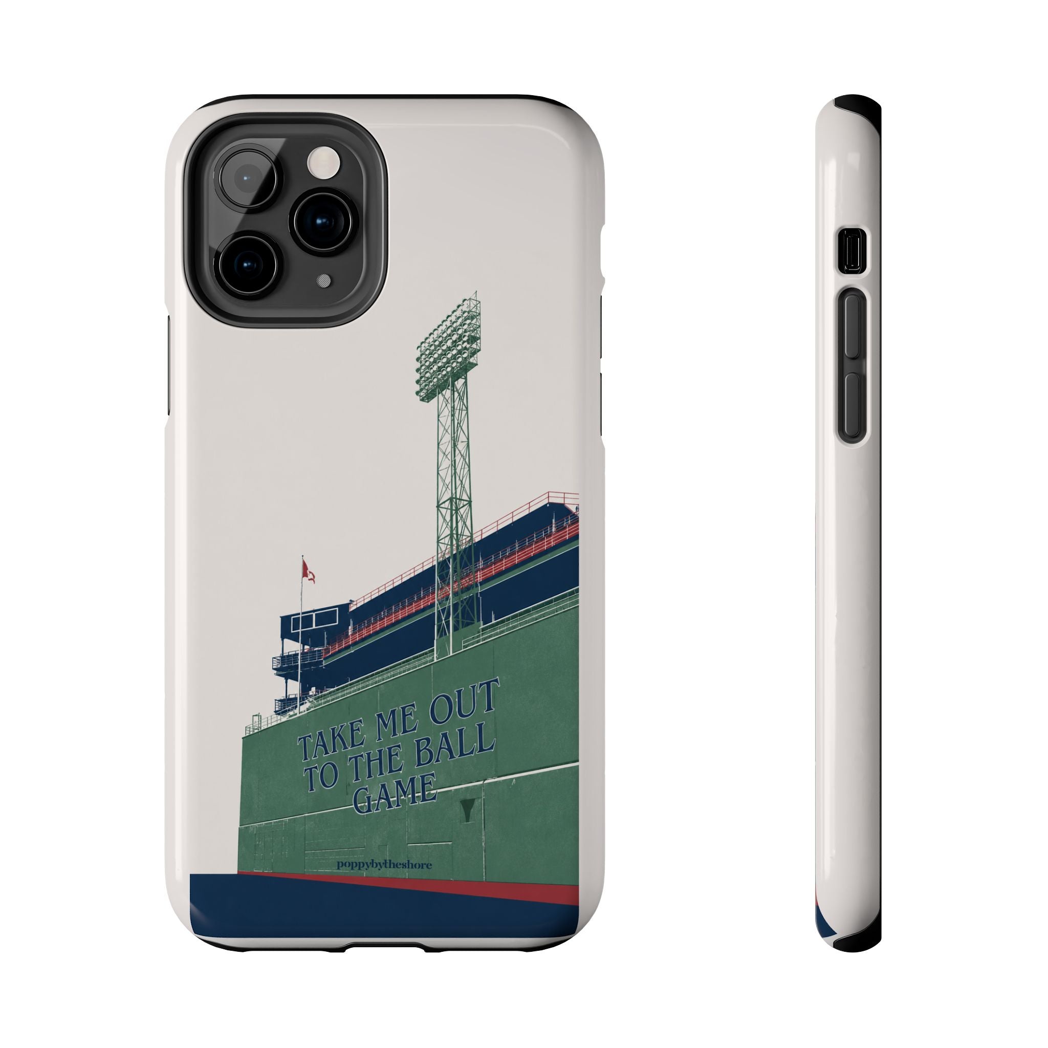 Poppy at the Ballpark Phone Case