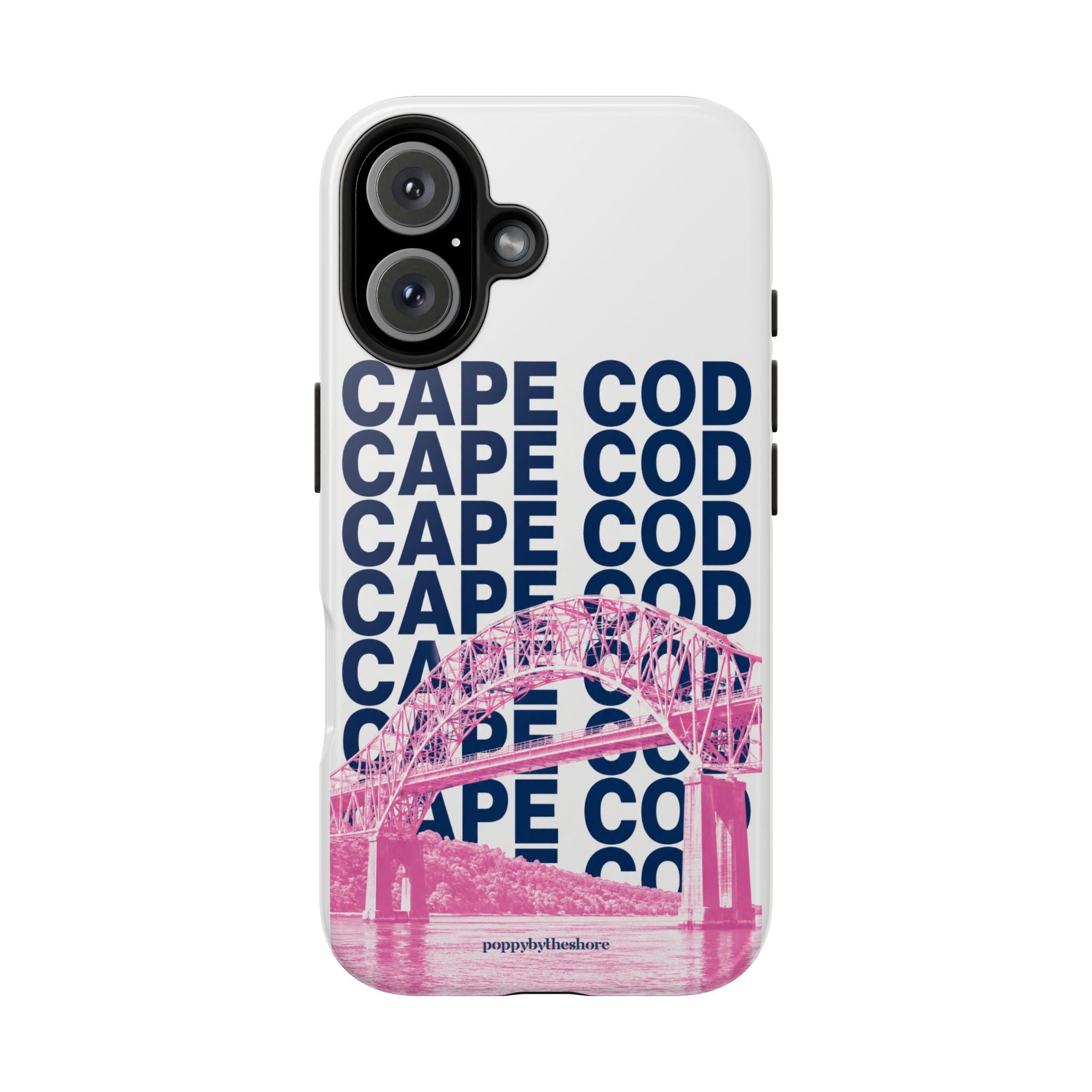 Poppy Over the Bridge Phone Case