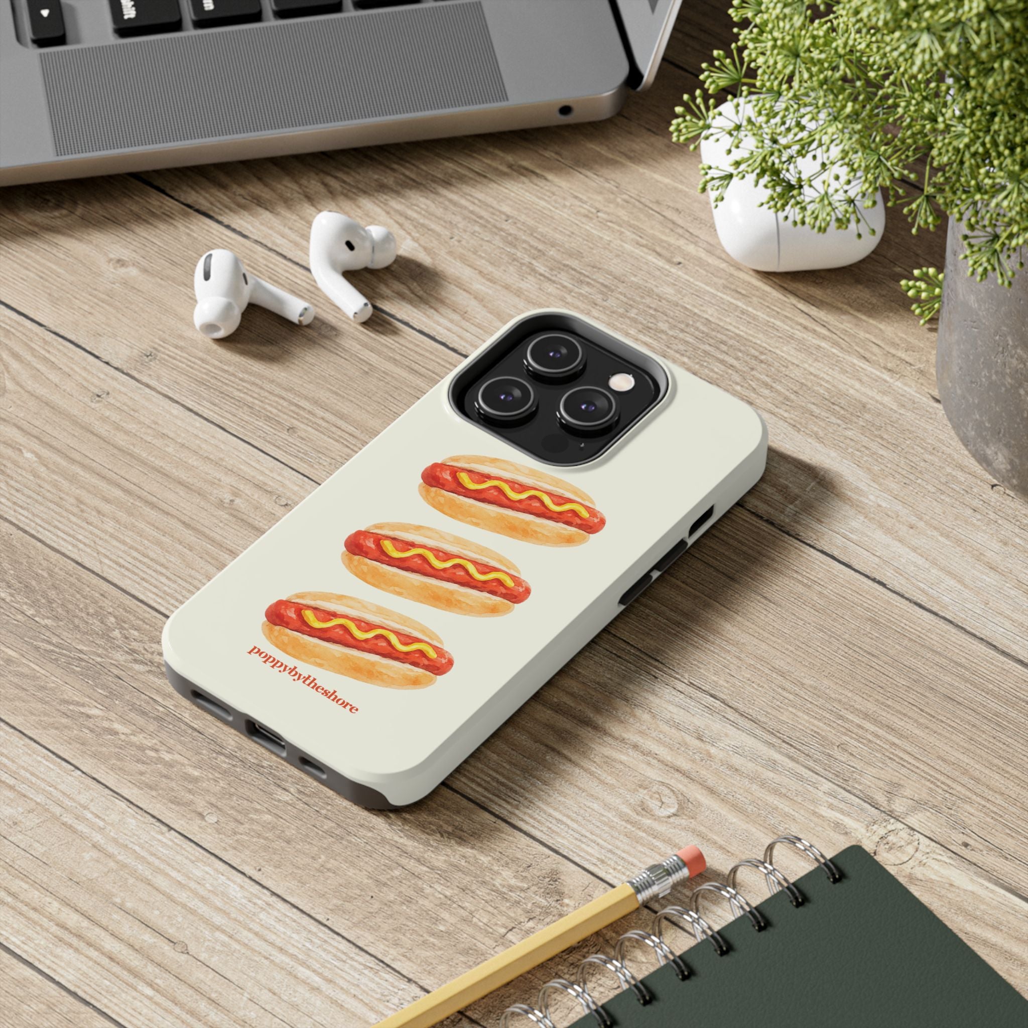 Poppy Hot Dog Phone Case