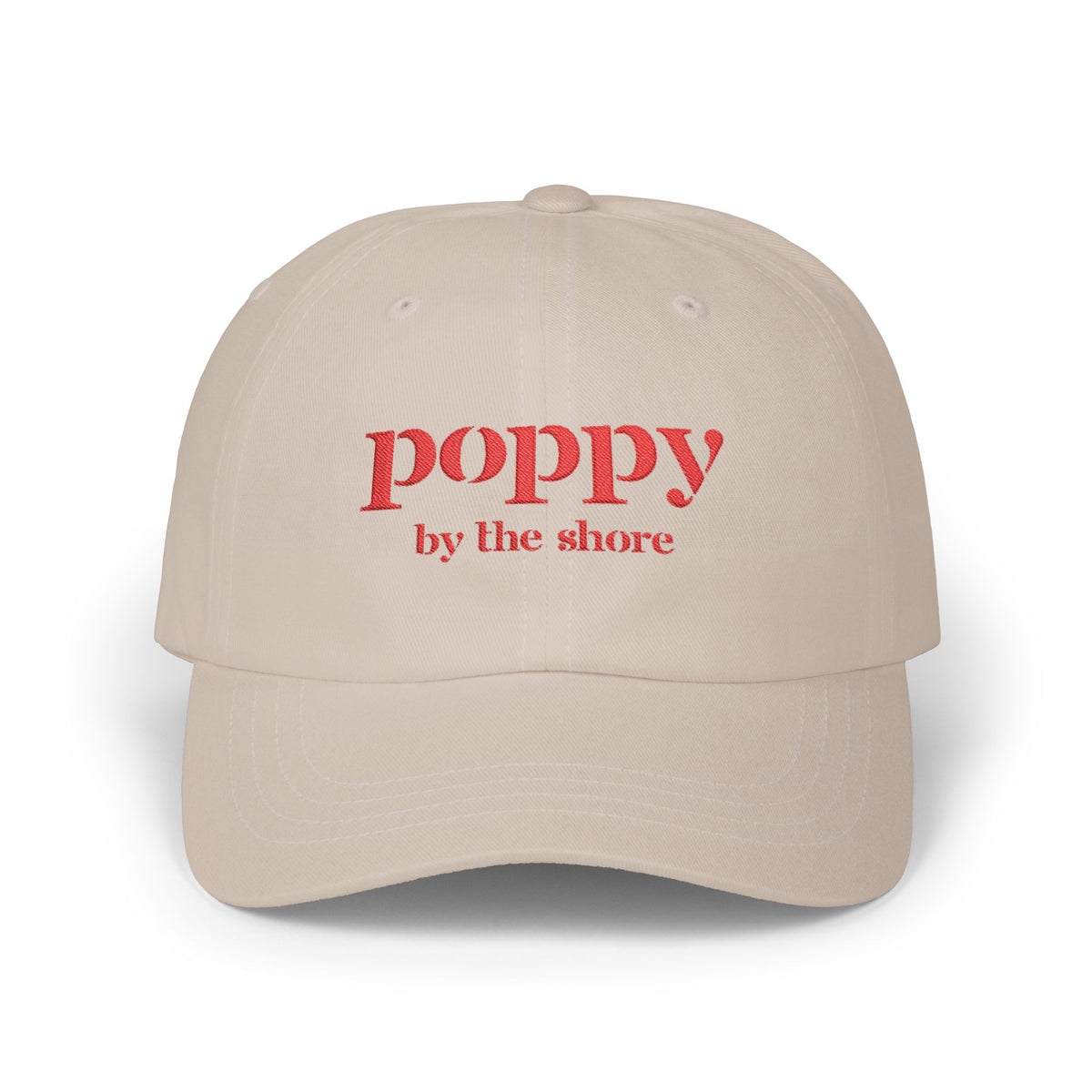 Poppy Heritage Cap - Red Embroidery