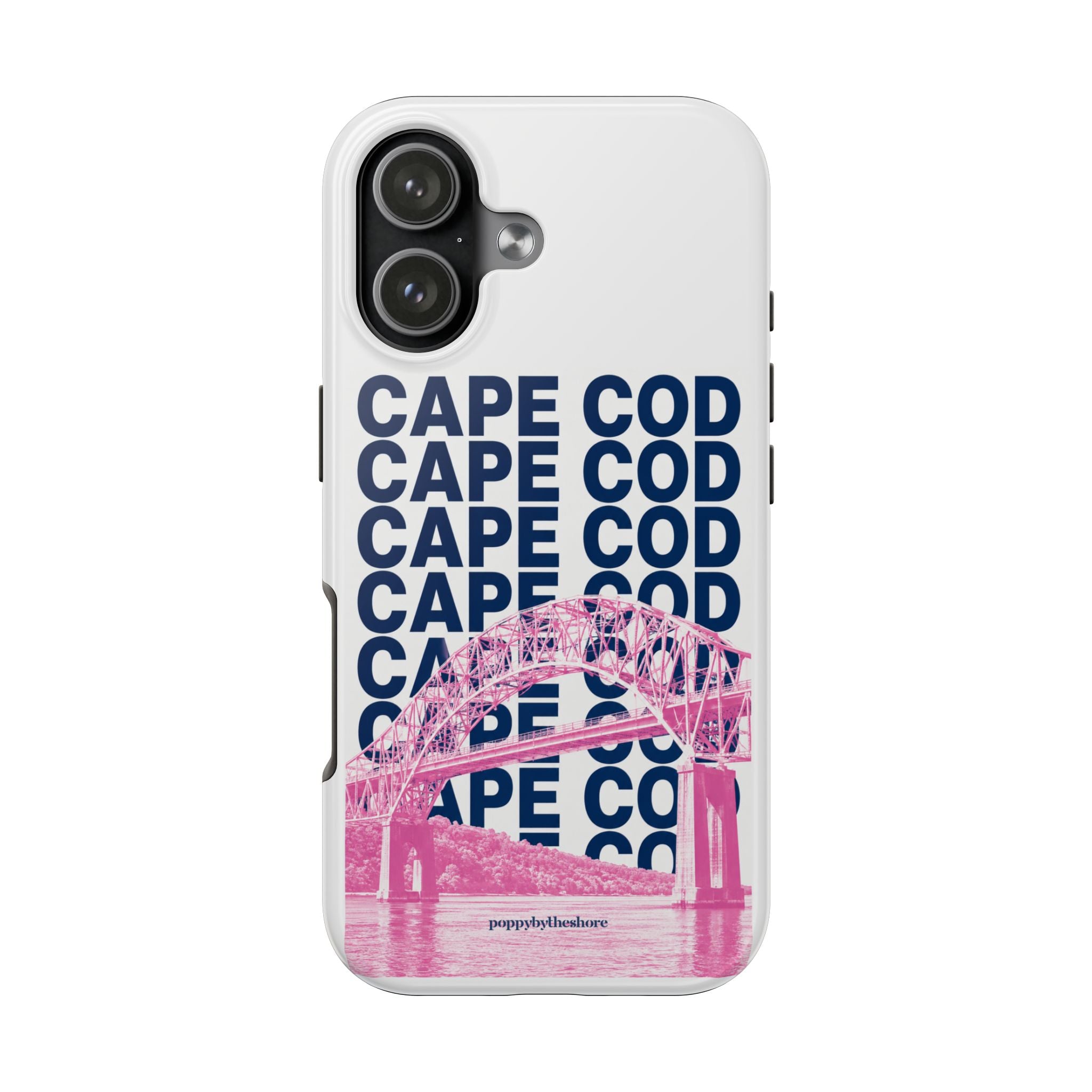 Poppy Over the Bridge Phone Case