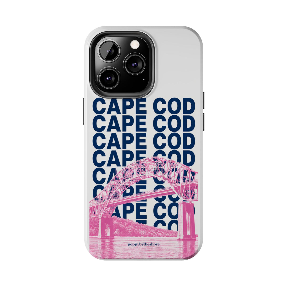 Poppy Over the Bridge Phone Case