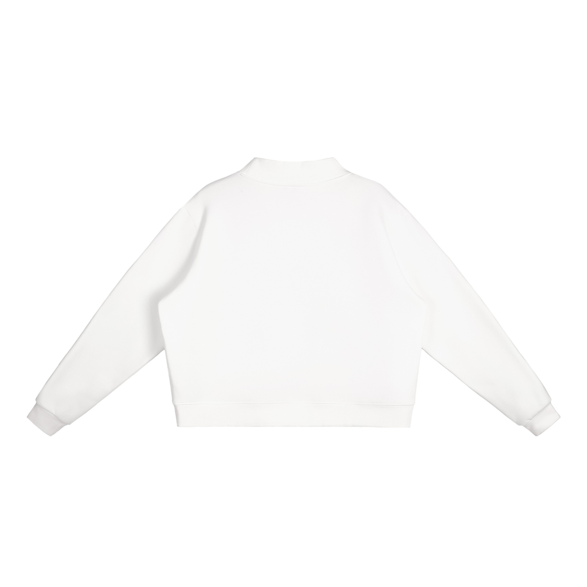 Poppy Polka Dot Mock-Neck Sweatshirt