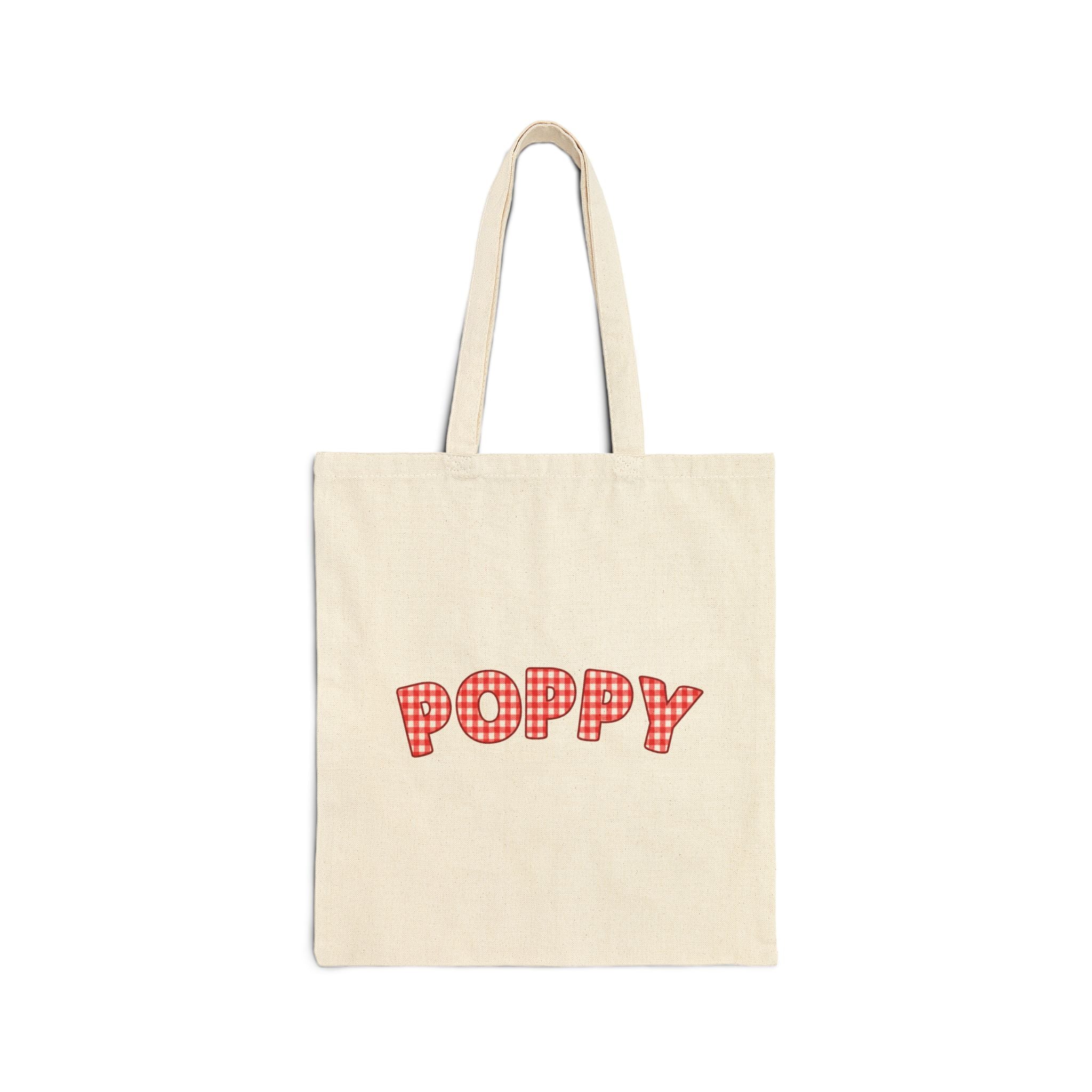 MDW Poppy Gingham Tote Bag