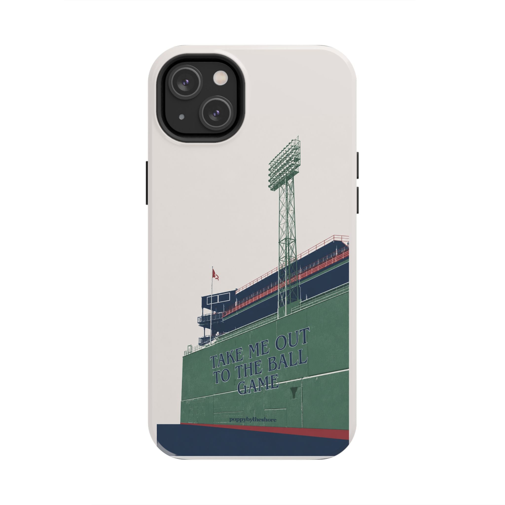 Poppy at the Ballpark Phone Case