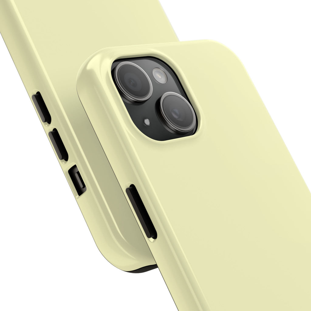 Poppy "Oar"iginals Minimalist Light Yellow Phone Case