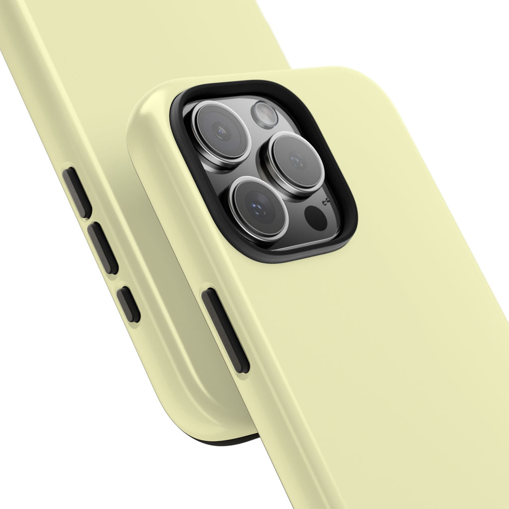 Poppy "Oar"iginals Minimalist Light Yellow Phone Case