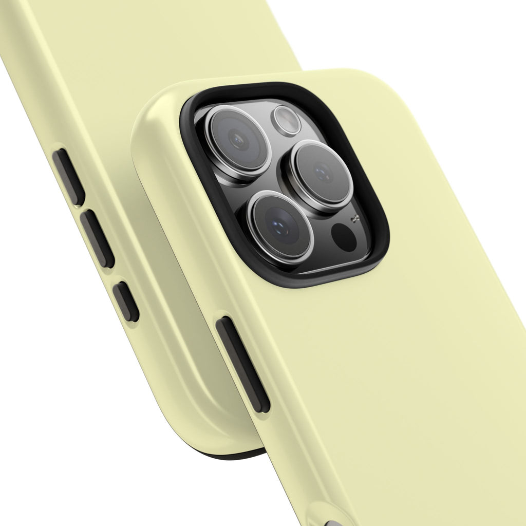 Poppy "Oar"iginals Minimalist Light Yellow Phone Case