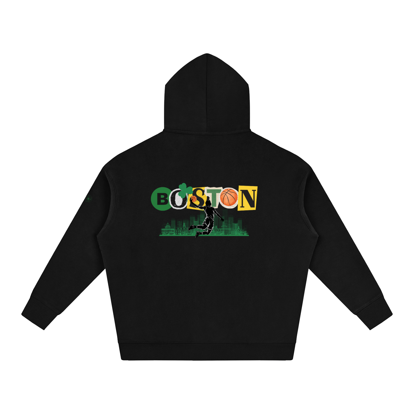 Poppy Bleed Green Hoodie
