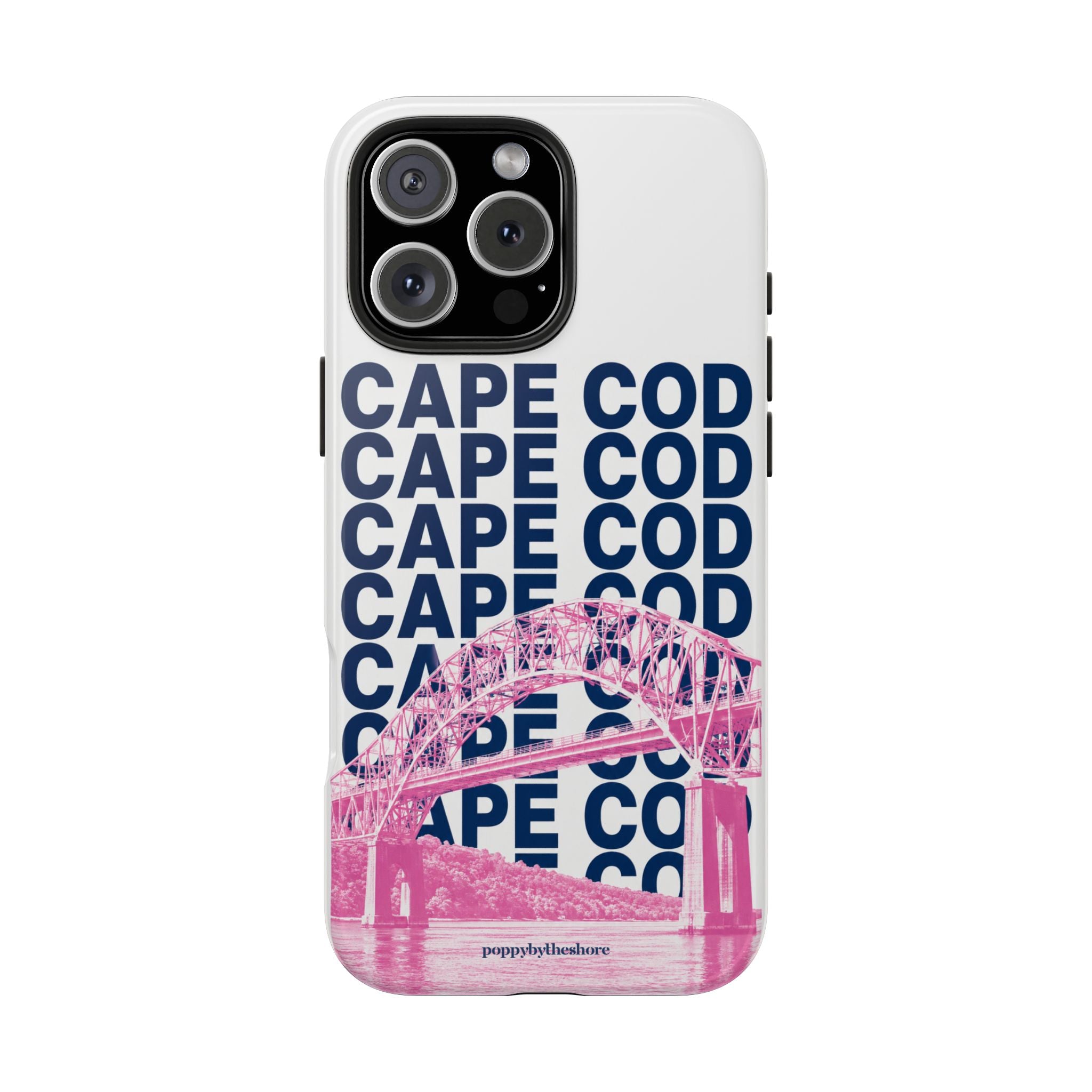 Poppy Over the Bridge Phone Case