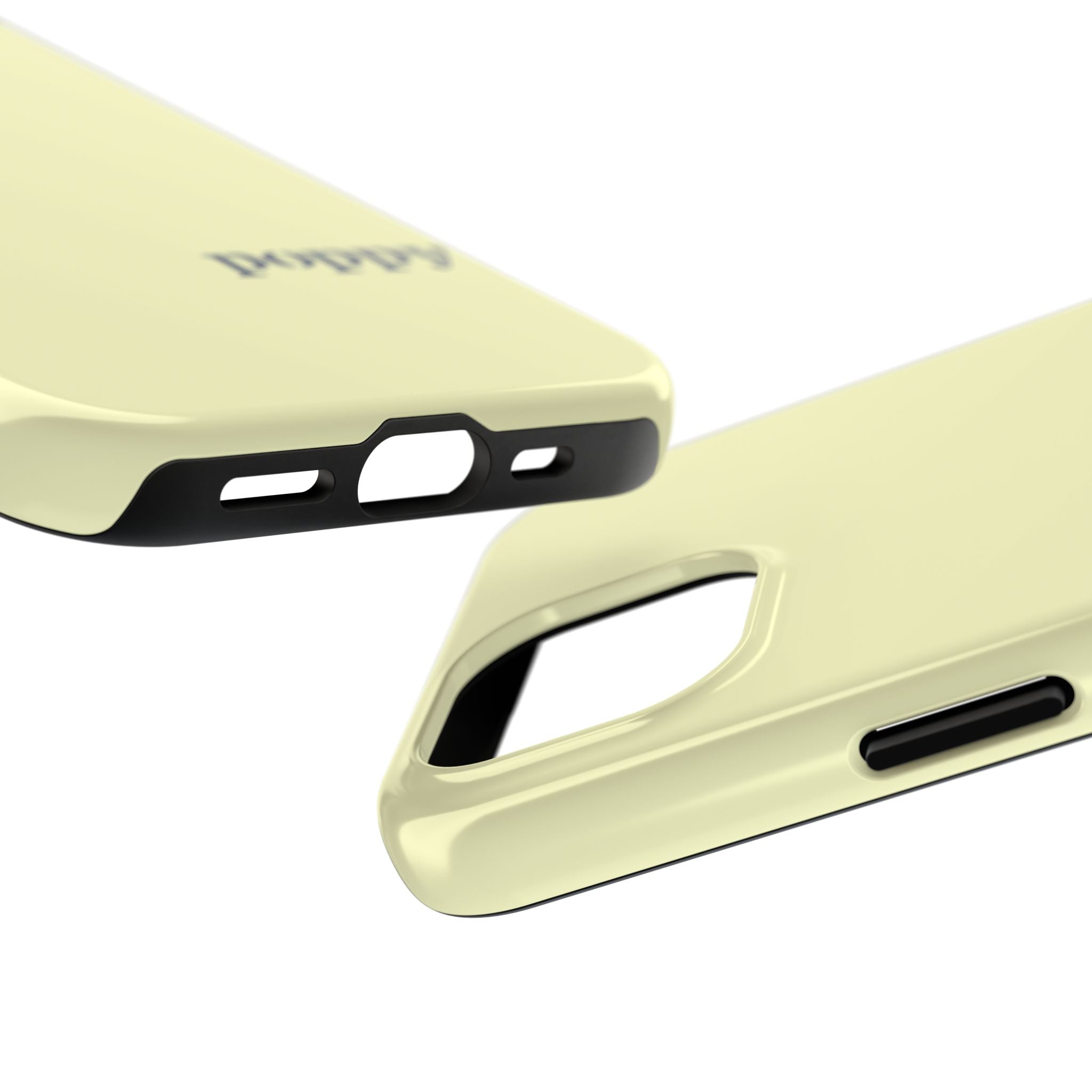 Poppy "Oar"iginals Minimalist Light Yellow Phone Case