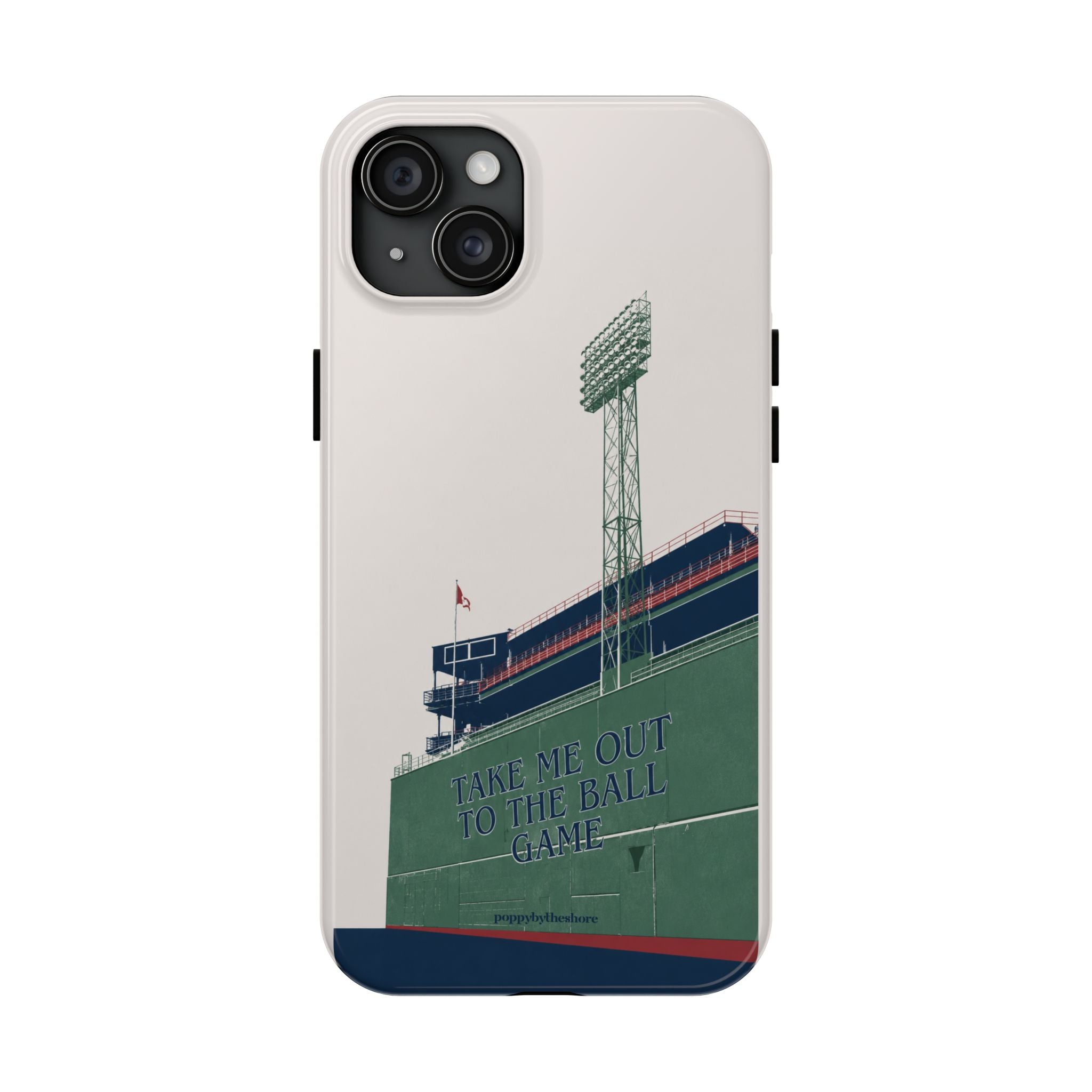 Poppy at the Ballpark Phone Case