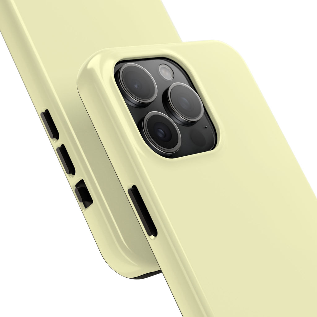 Poppy "Oar"iginals Minimalist Light Yellow Phone Case