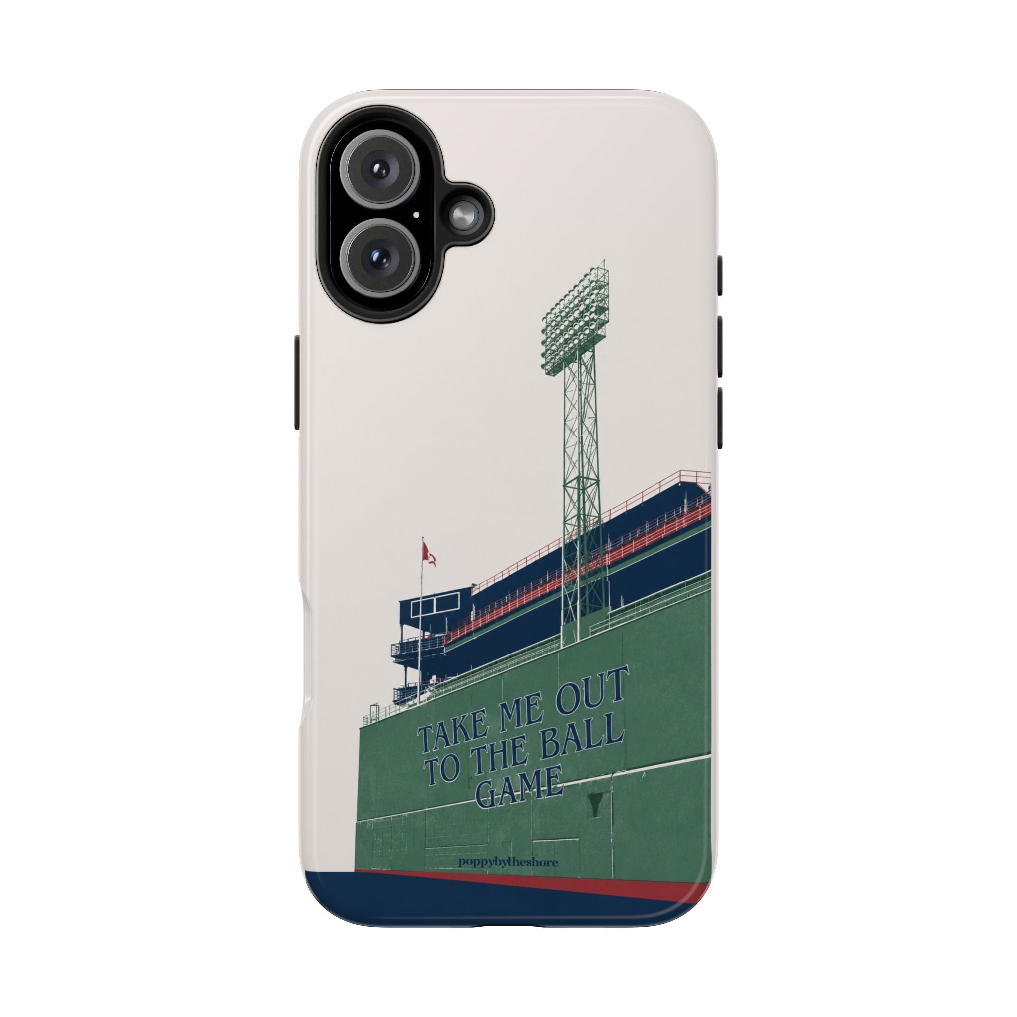 Poppy at the Ballpark Phone Case