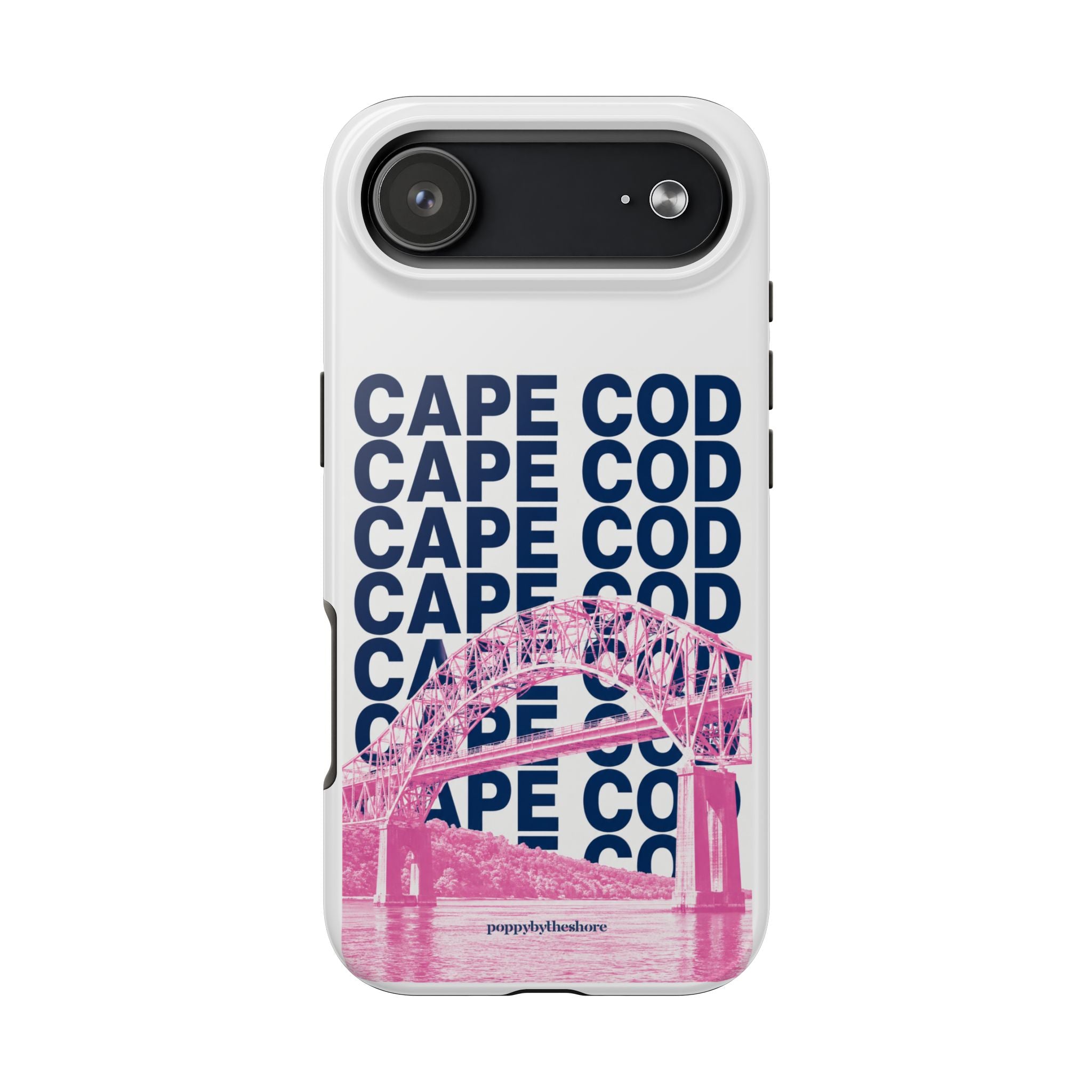 Poppy Over the Bridge Phone Case