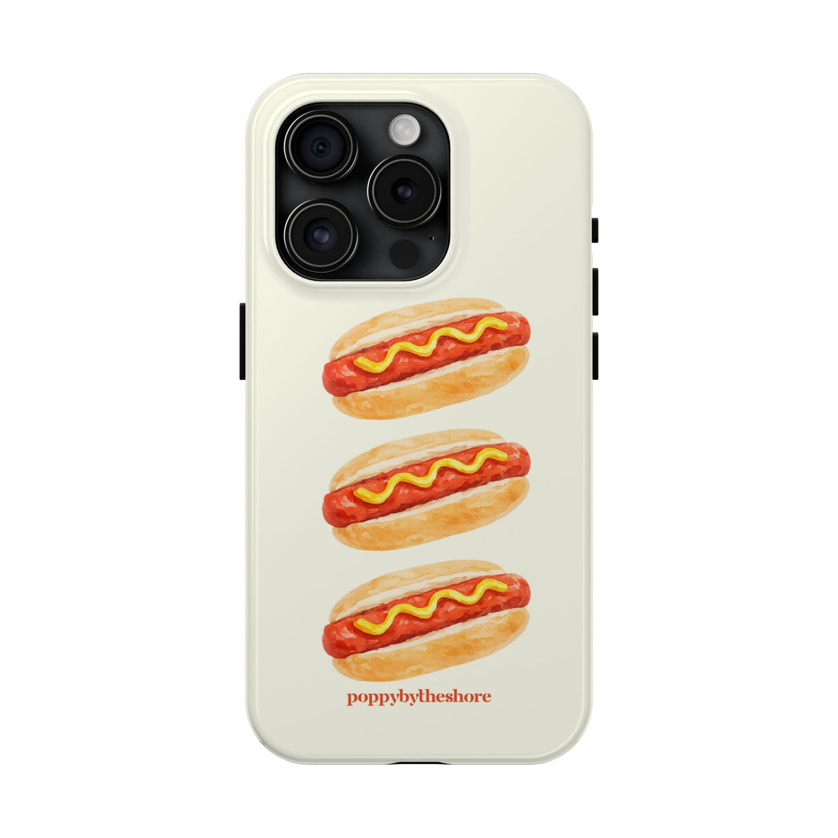 Poppy Hot Dog Phone Case