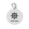 First Mate Polka Dot Pet Tag
