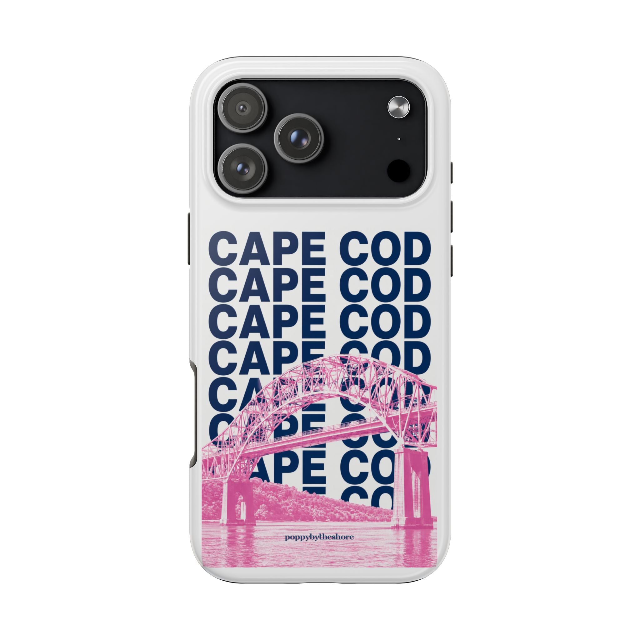 Poppy Over the Bridge Phone Case