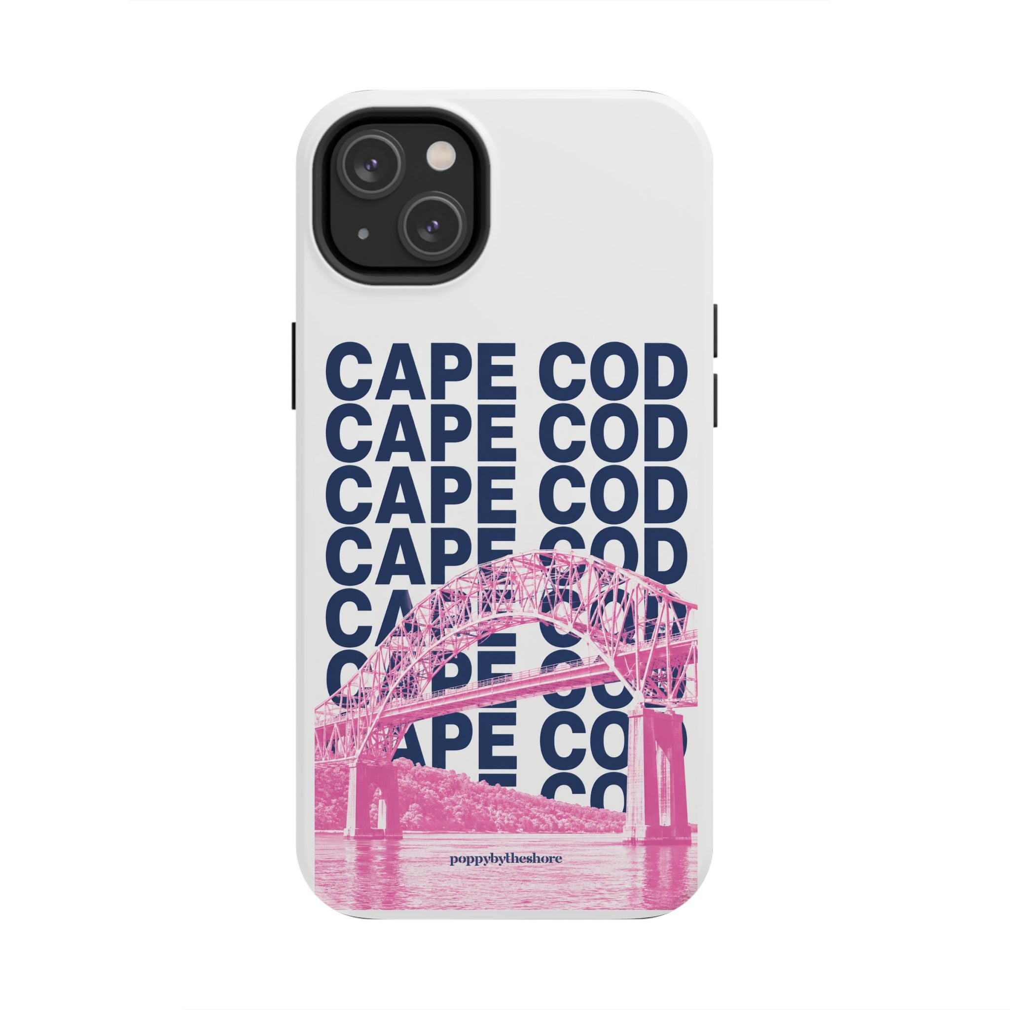 Poppy Over the Bridge Phone Case