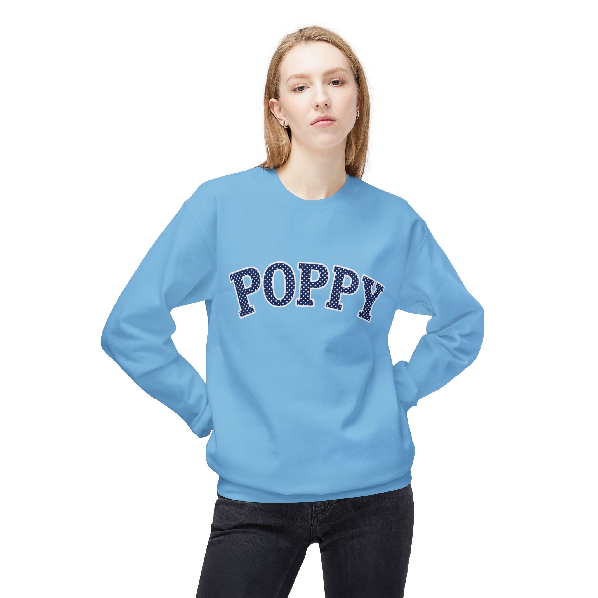 Poppy Polka Dot Crew