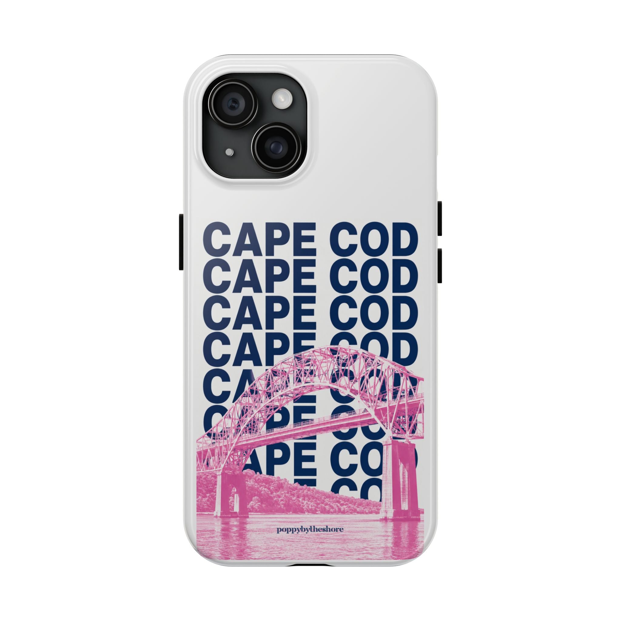 Poppy Over the Bridge Phone Case