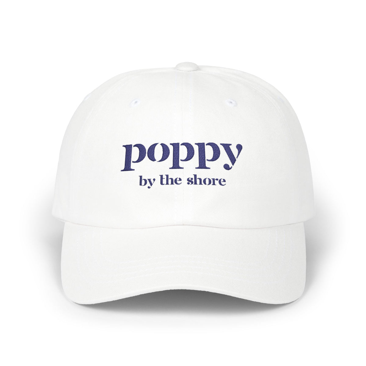 Poppy Heritage Cap - Navy Embroidery