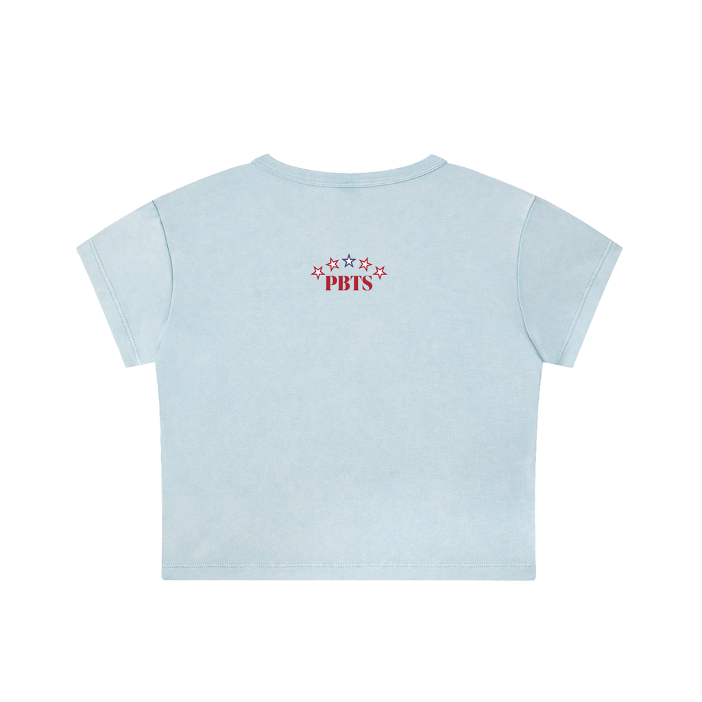 Poppy America Crop Top