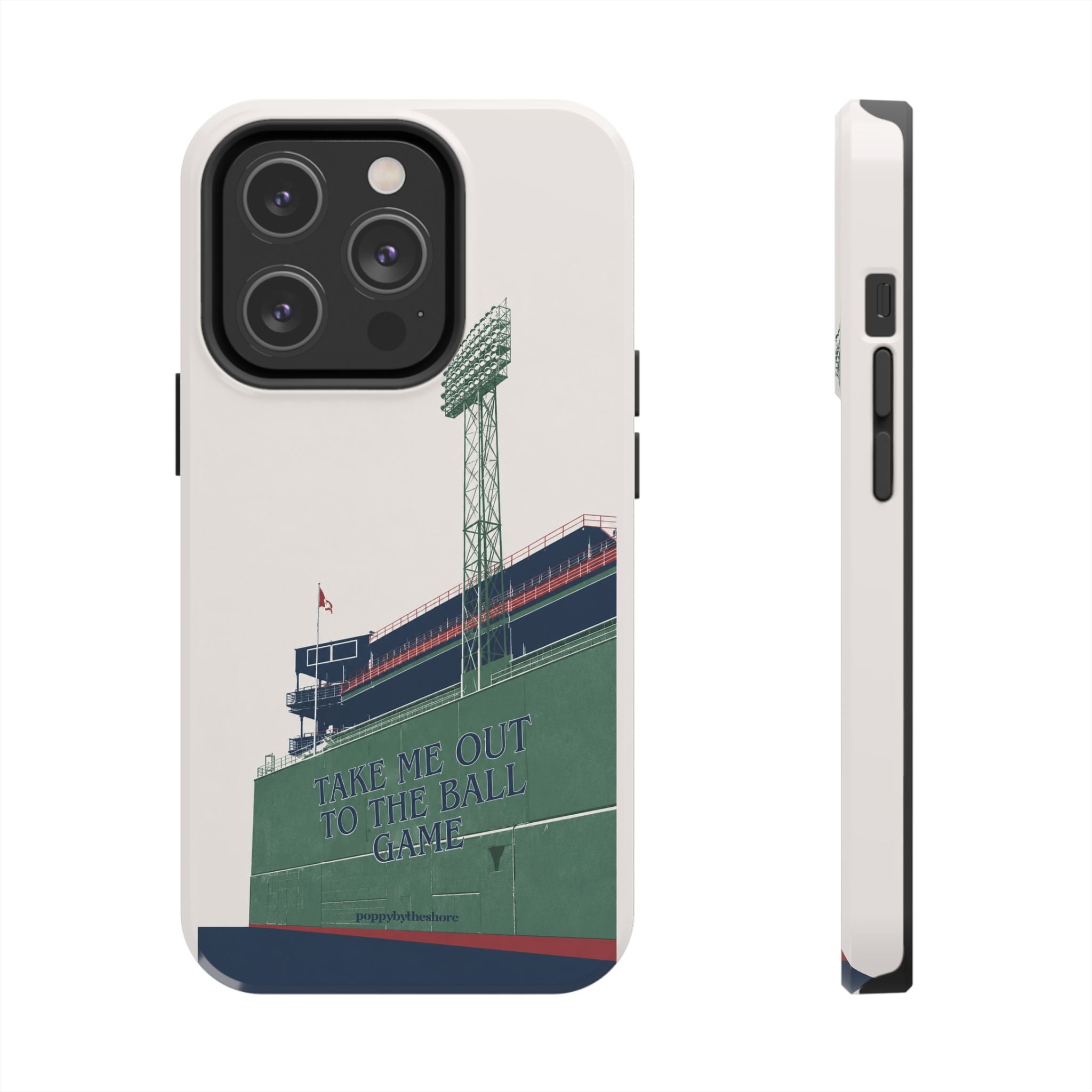 Poppy at the Ballpark Phone Case