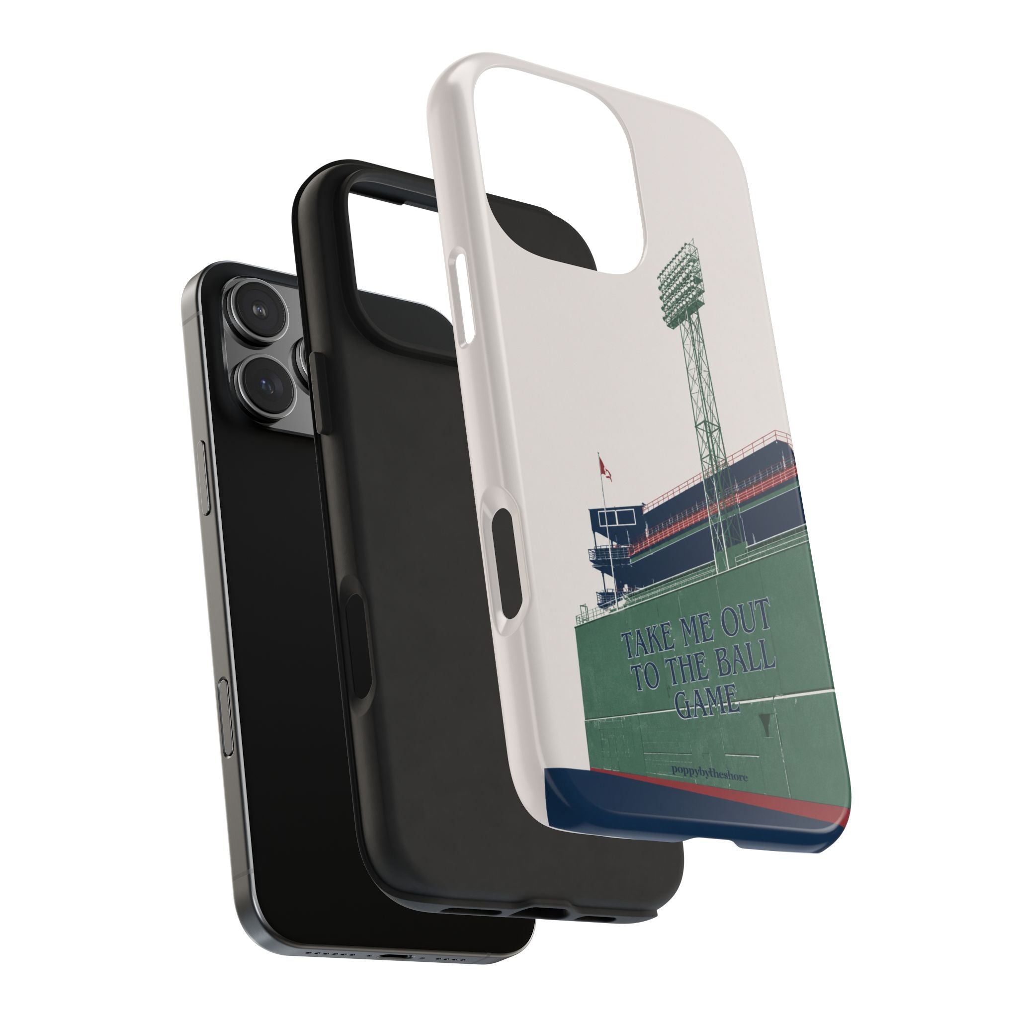 Poppy at the Ballpark Phone Case