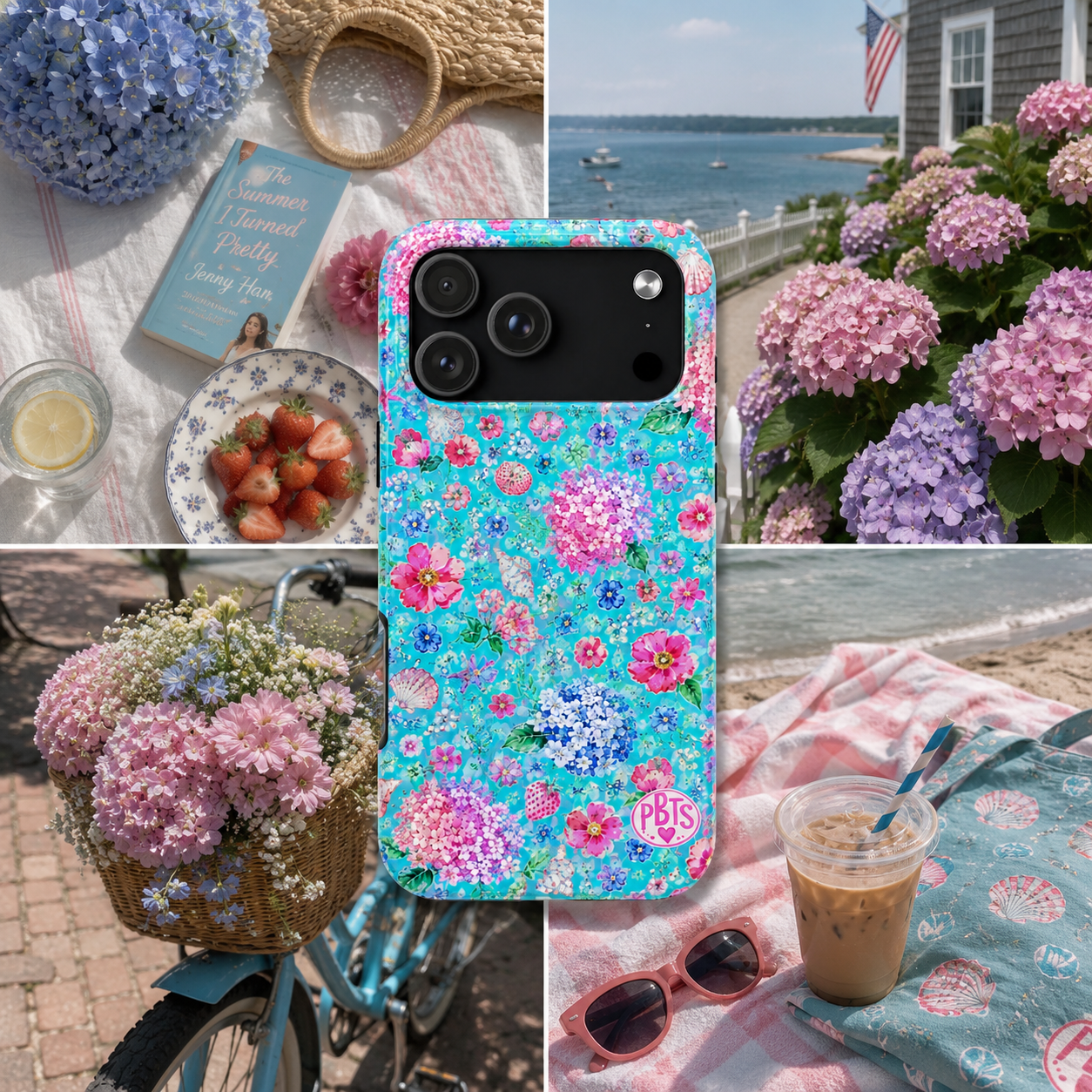 Poppy Preppy Print Phone Case