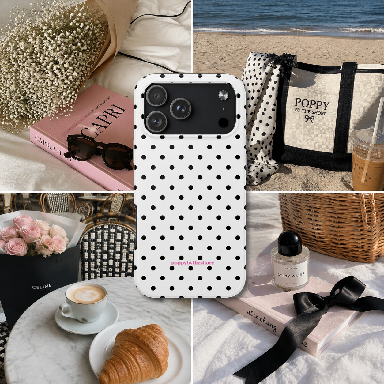 Poppy Polka Dot Phone Case
