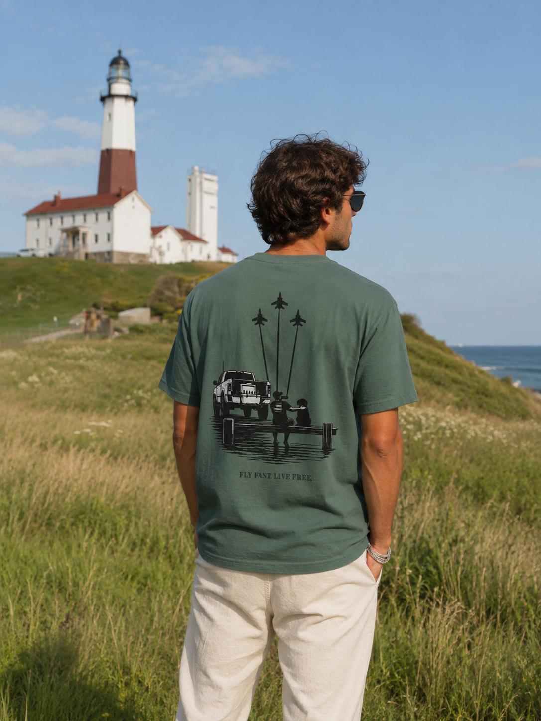 Poppy's Freedom Flight Tee