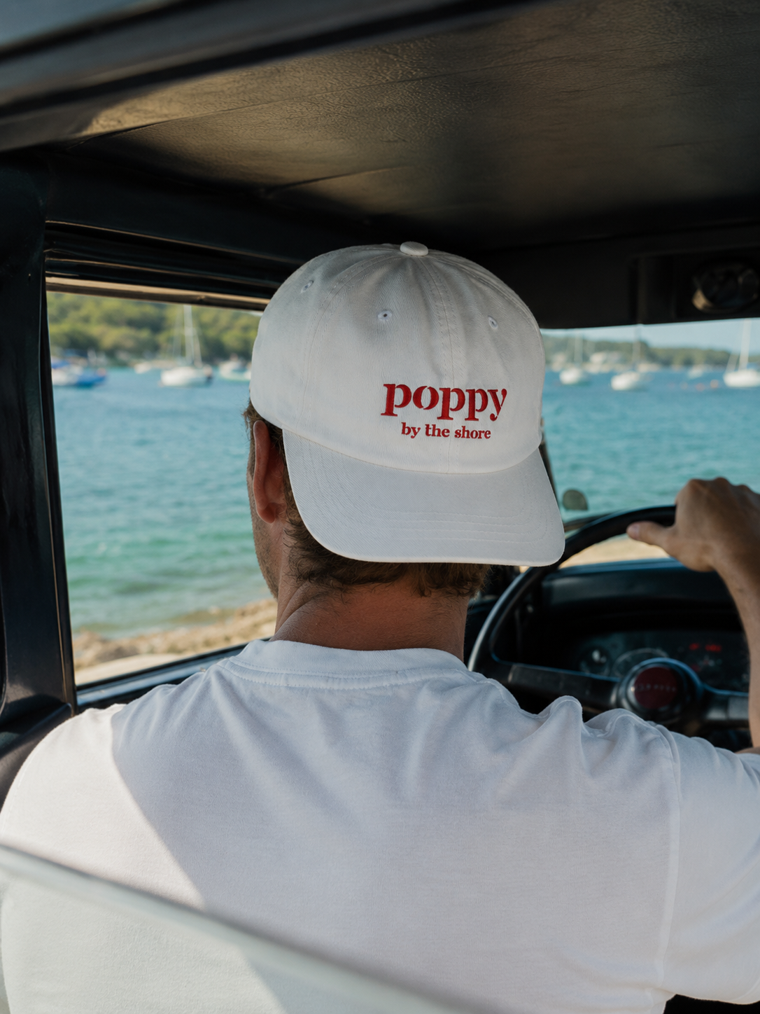 Poppy Heritage Cap - Red Embroidery