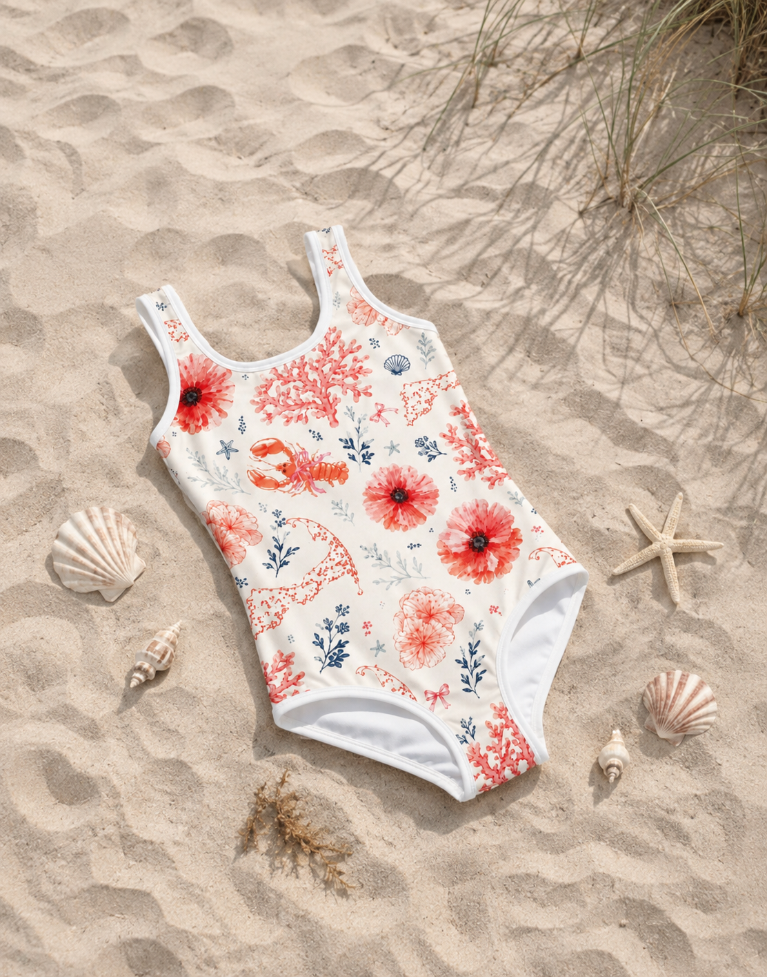 Poppy Big Tots On Cape Swimsuit