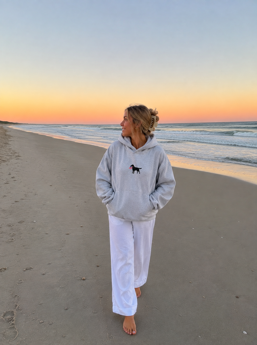 Dogs Love Poppy Americana Hoodie