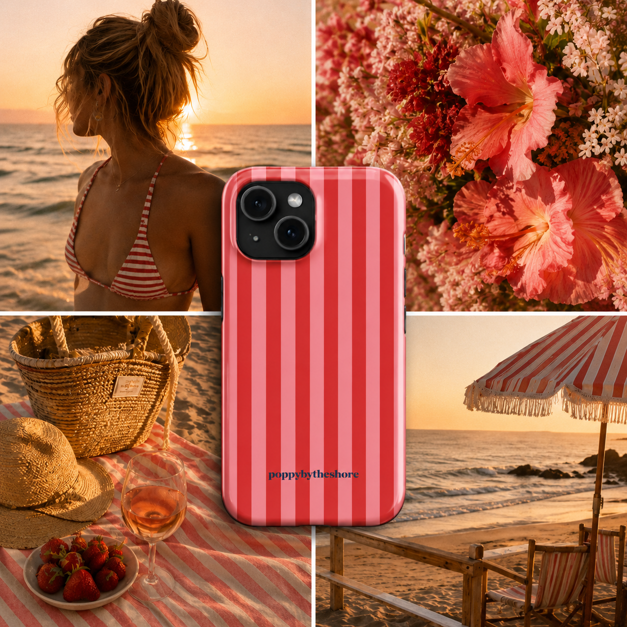 Poppy Cabana Phone Case