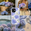 Poppy Hydrangea Phone Case