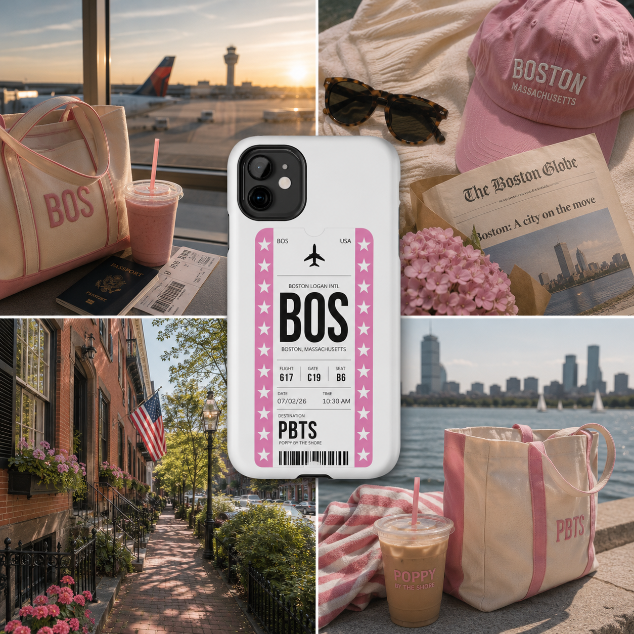 Poppy Takes Flight Phone Case