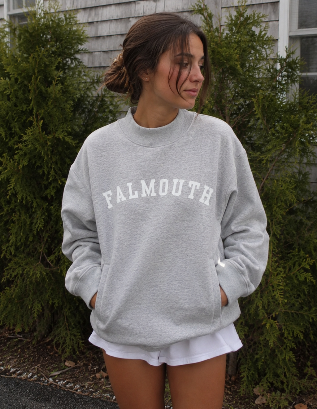 Poppy Falmouth Mockneck