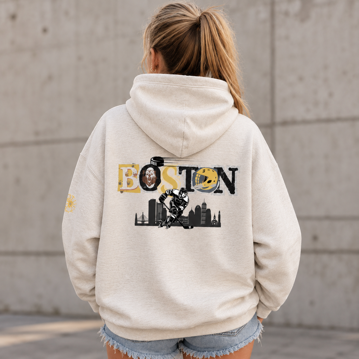Poppy Puck Yeah Hoodie