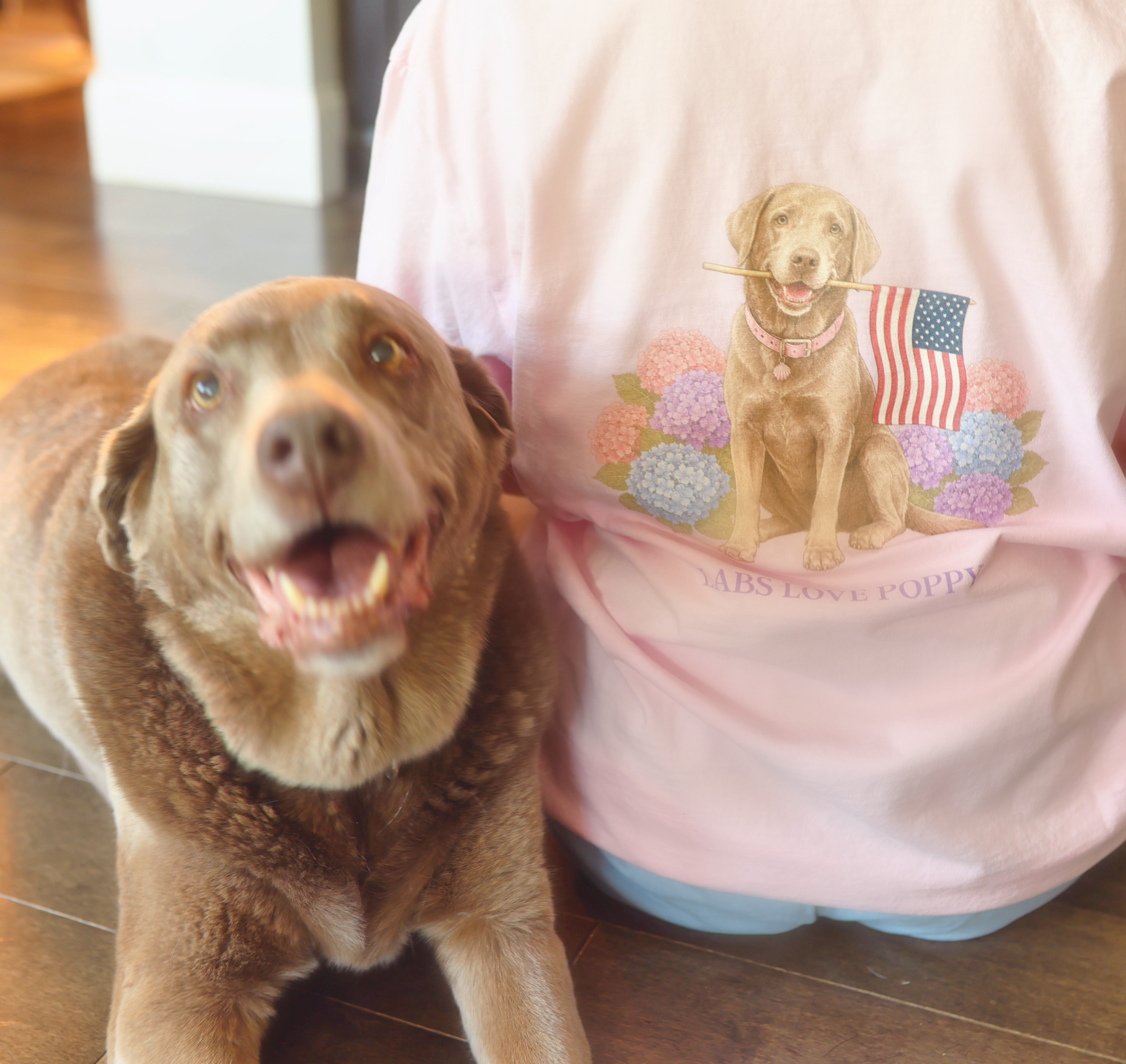 Hazel Loves Poppy Tee