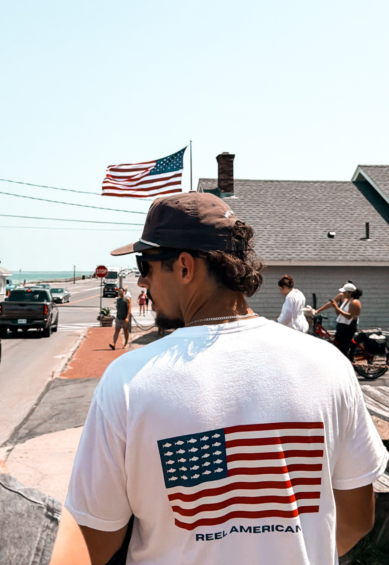 Poppy Reel American Tee