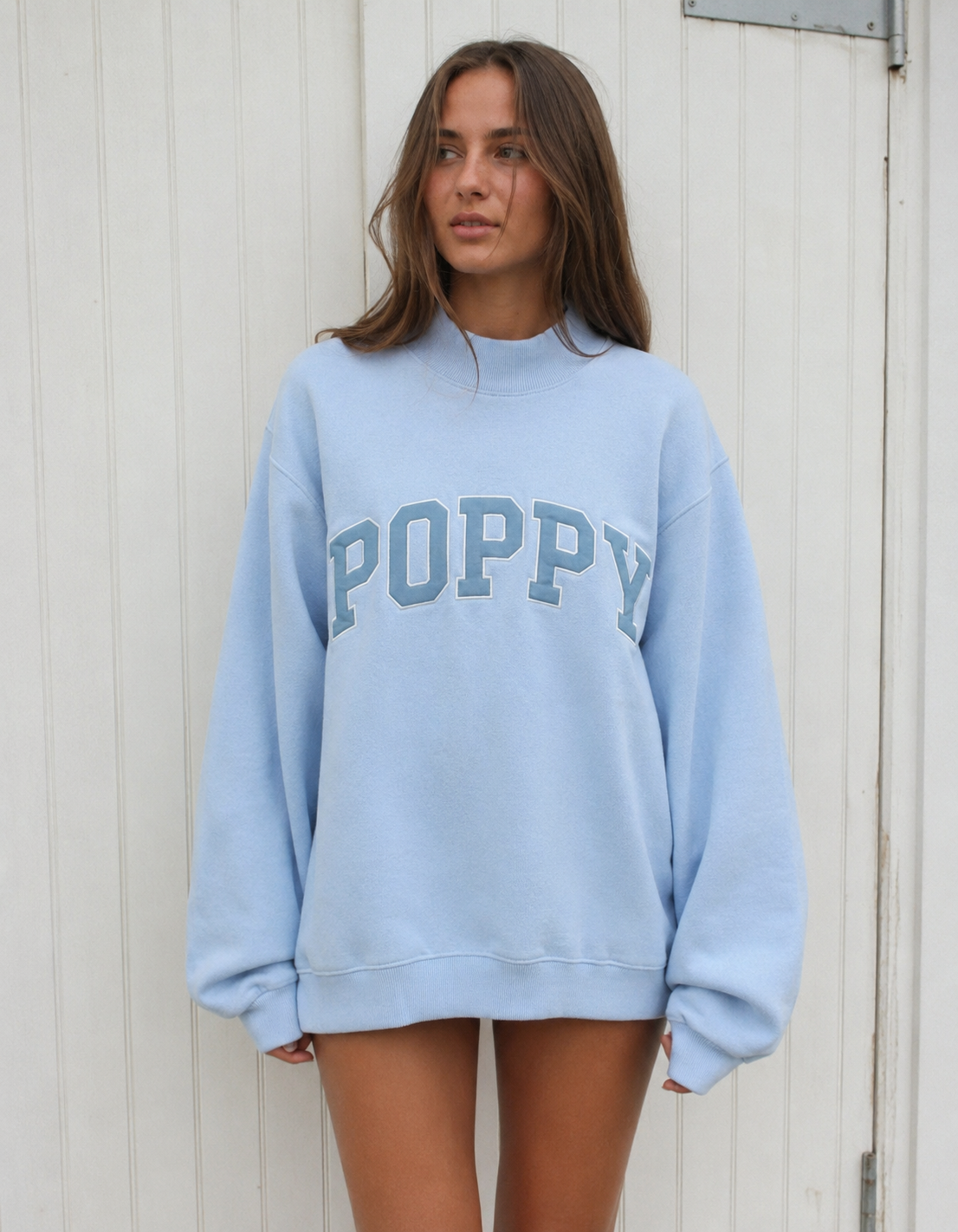 Poppy Berry Sweet Mockneck - POP UP EXCLUSIVE