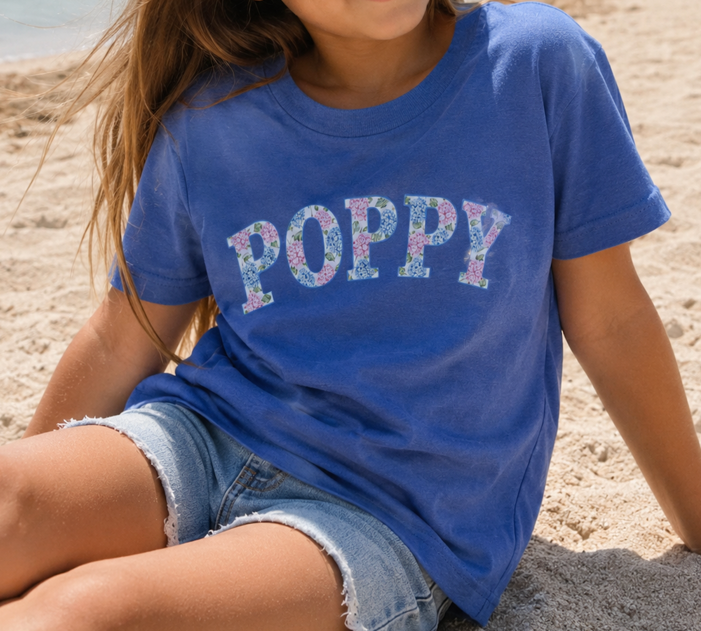 Poppy Tots Hydrangea Tee